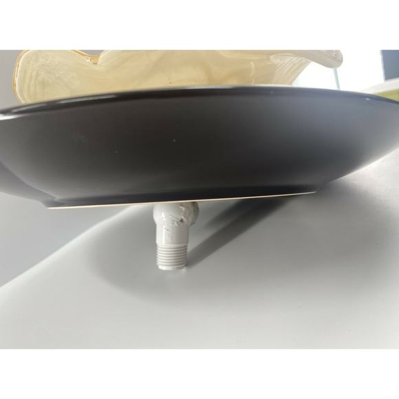 Suncatcher Yard Art Layered Flowers Tulip Tiered Repurposed Glass Garden Art - Picture 10 of 12